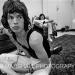 MIck Jagger backstage, 1972